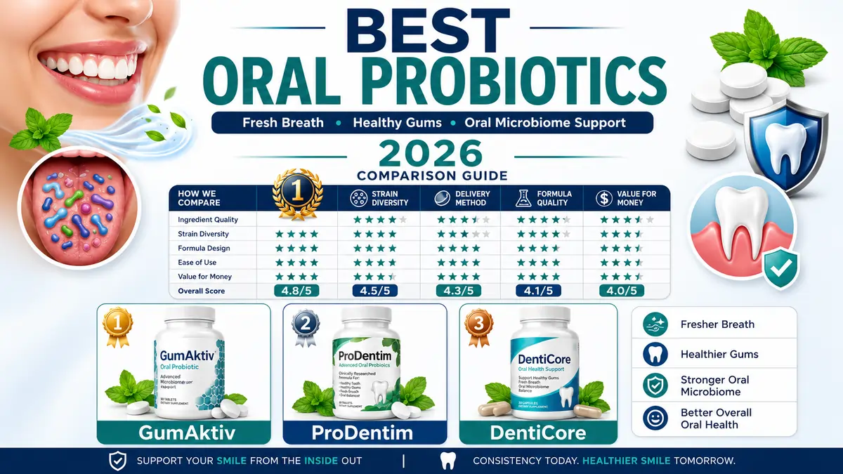 Best Oral Probiotics for Bad Breath, Teeth, Gum Disease & Overall Oral Health Best Oral Probiotics for Bad Breath, Teeth, Gum Disease & Overall Oral Health