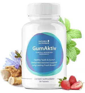 GumAktiv oral probiotic supplement bottle