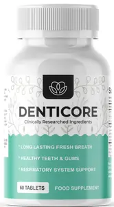 DentiCore oral health supplement bottle