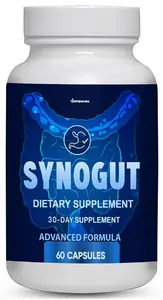 SynoGut digestive health supplement bottle
