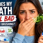 Why Does MY Breath Smell Bad Even After Brushing