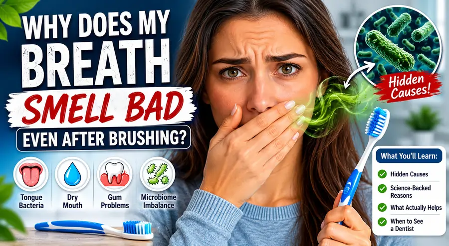 Why Does MY Breath Smell Bad Even After Brushing Why Does MY Breath Smell Bad Even After Brushing