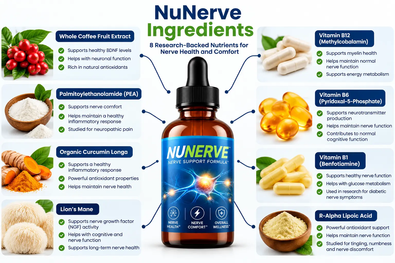 NuNerve Ingredients NuNerve Ingredients
