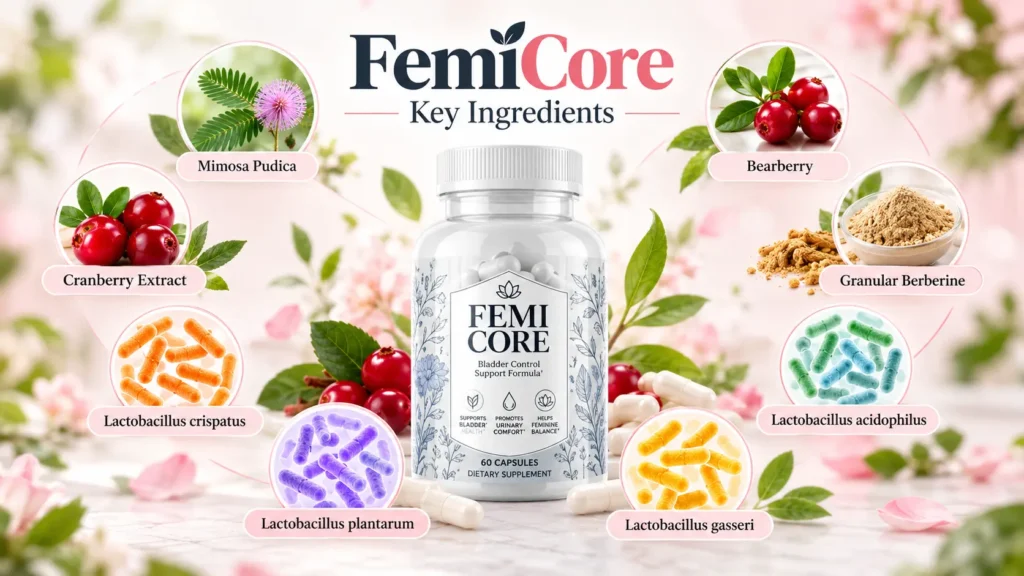 Femicore Ingredients